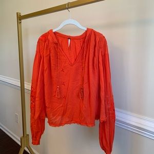 Free People Top with hood